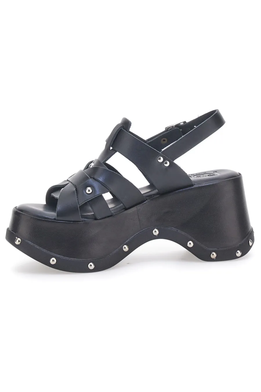 PITTARELLO ROCK Sandali Platform in Pelle con Borchie Made in Italy Pittarello 15764 Sale