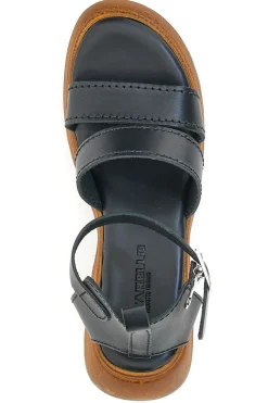 Donna PITTARELLO Sandali Platform 5574 Neri Vera Pelle