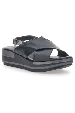 PITTARELLO GLAM Sandali Platform 81271 Neri NERO New