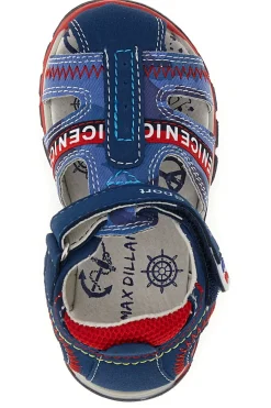 Uomo MAX DILLAN Sandali Primi Passi 14071 Blu