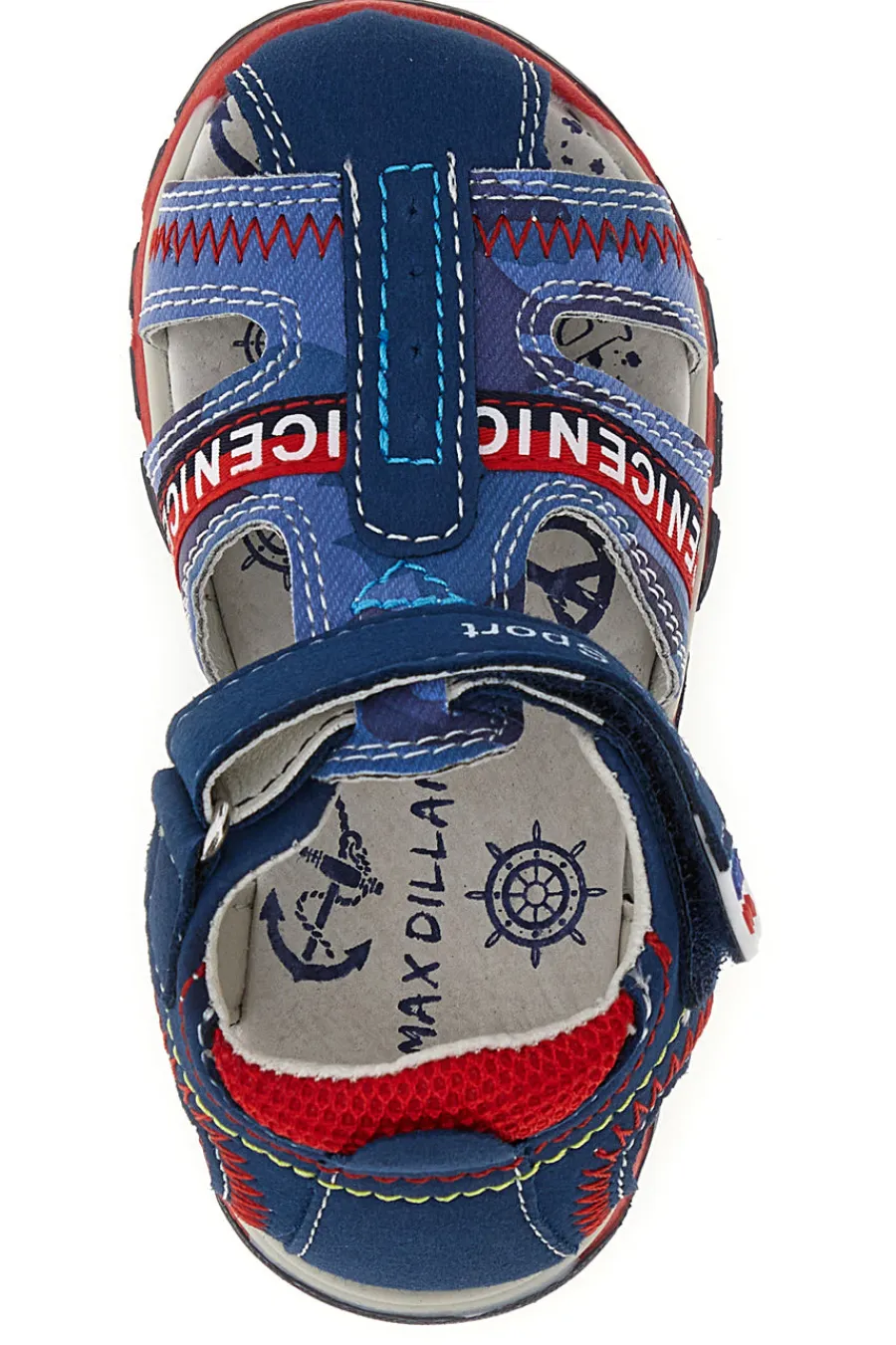 Uomo MAX DILLAN Sandali Primi Passi 14071 Blu