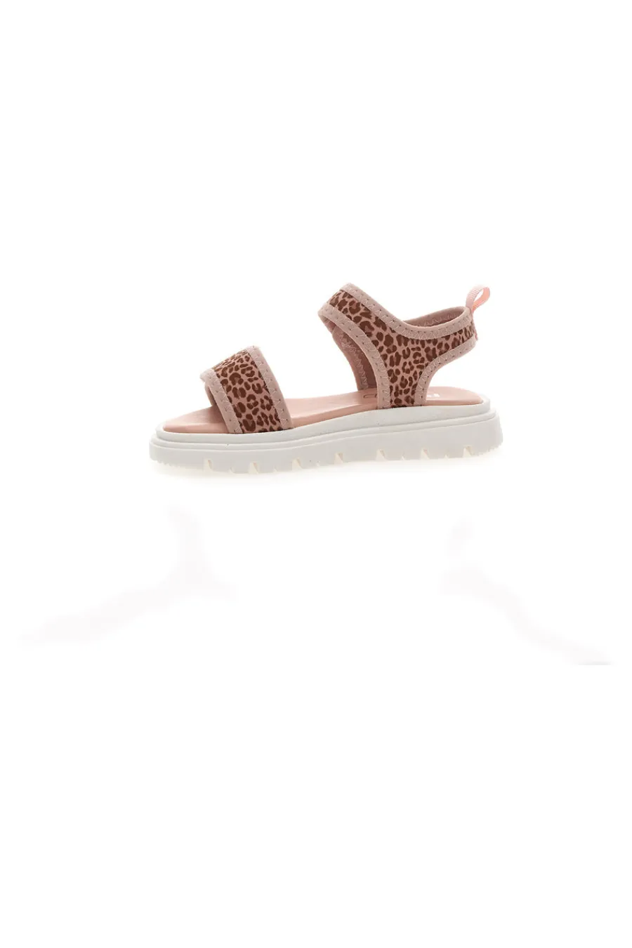 Donna PITT KIDS Sandali rosa con stampa animalier e suola sportiva 39GS