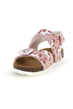PITT KIDS Sandali rosa con stampa unicorni doppia regolazione 47327uni