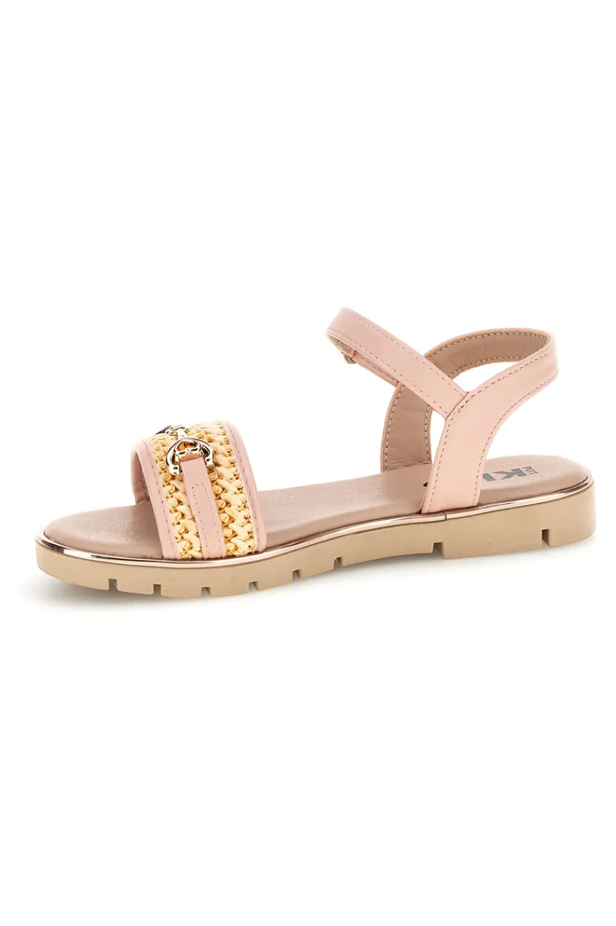 PITT KIDS Sandali morsetto oro cinturino regolabile 3926S
