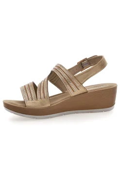 INBLU Sandali Sabbia con Cinturino e Brillantini 24 RN Sale