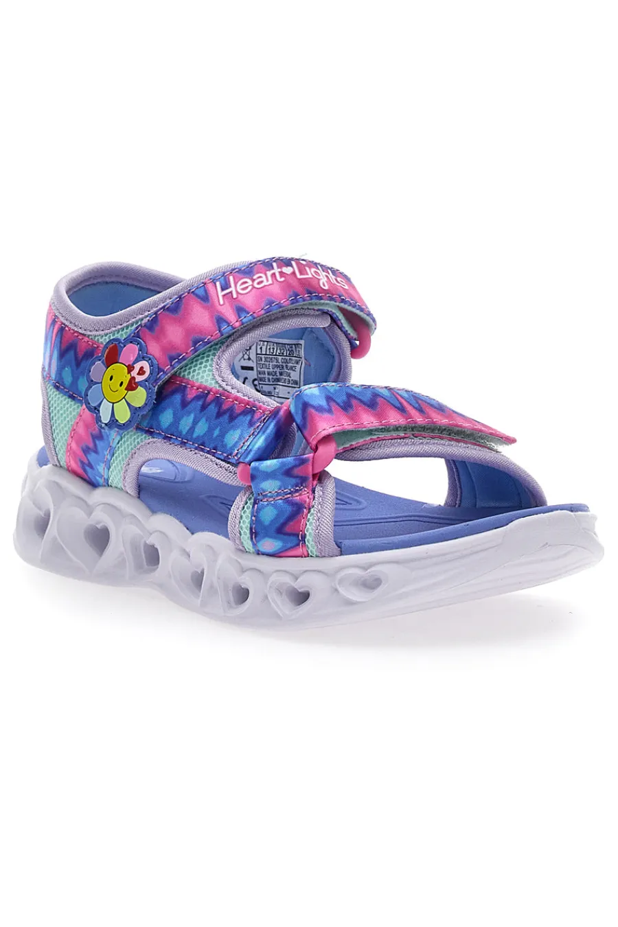 SKECHERS Sandali Heart Lights Sandals - Miss Vibrant Multicolor