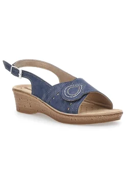 Donna INBLU Sandali Slingback 2686 Navy