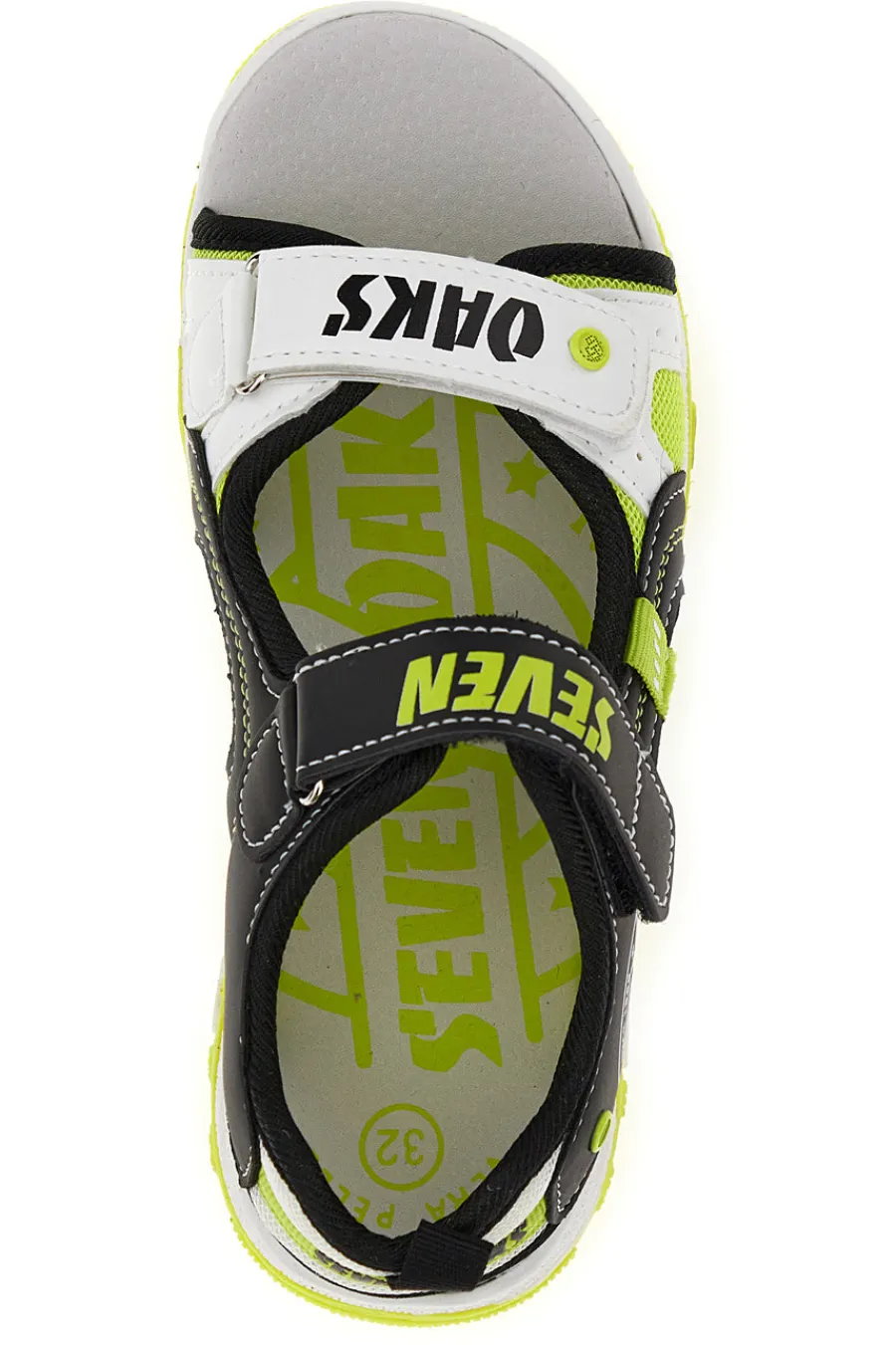 SEVENOAKS Sandali Sportivi 1638046 Neri e Gialli