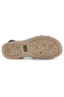 SKECHERS Sandali oliva con fasce elastiche regolabili REGGAE SLIM SUMMER GETAWAY VERDE Online
