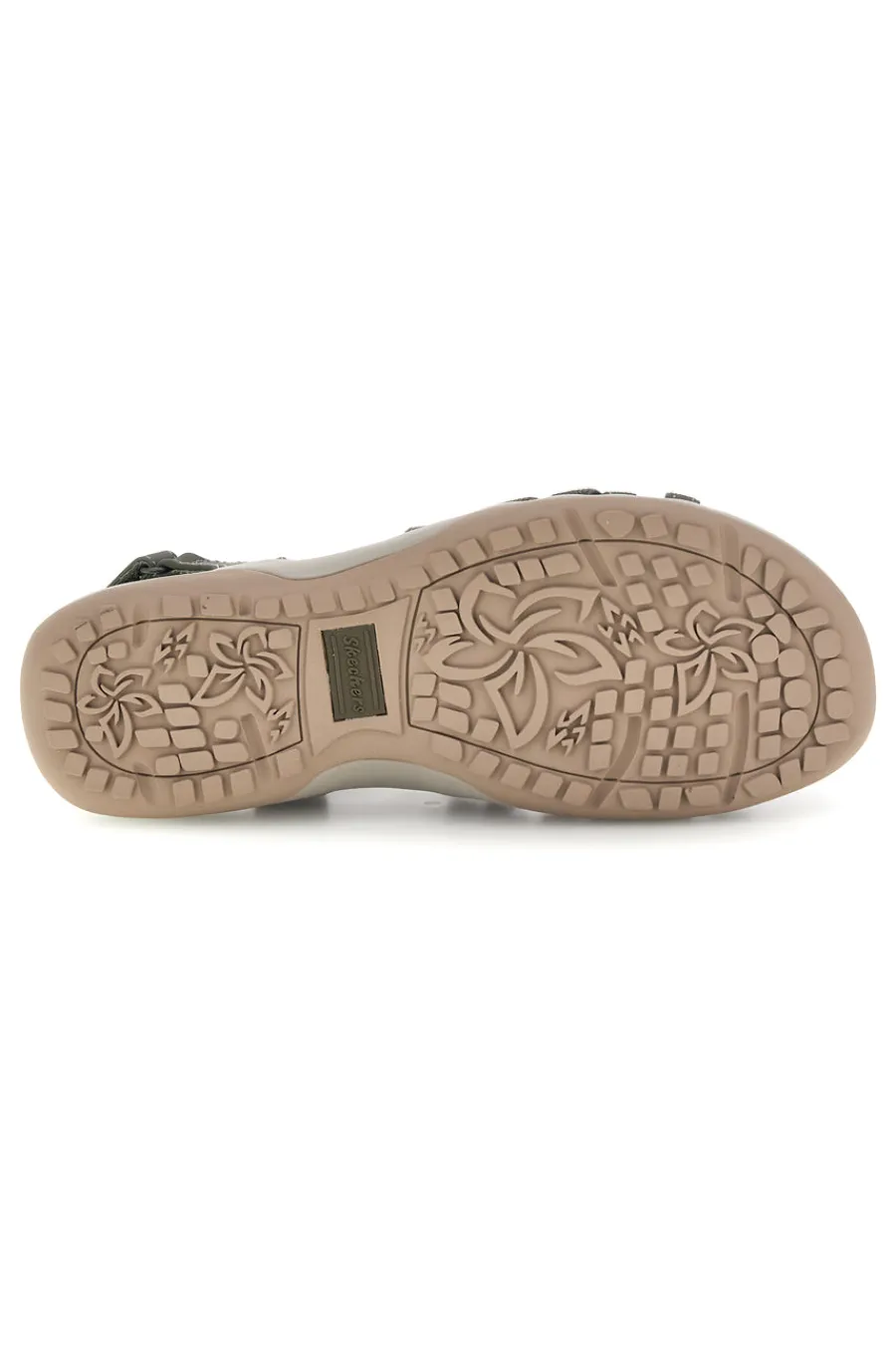 SKECHERS Sandali oliva con fasce elastiche regolabili REGGAE SLIM SUMMER GETAWAY VERDE Online