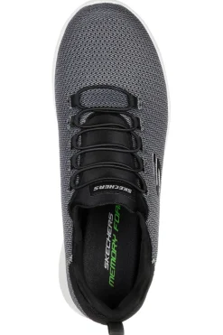 Uomo SKECHERS Scarpa da allenamento Bianche e Nere Vegan Dynamight