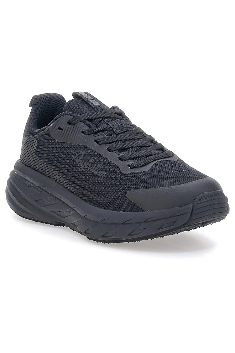 Uomo AUSTRALIAN Scarpa da ginnastica da uomo nera Alpha II