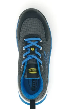 Uomo DIADORA Scarpe antinfortunistiche basse nero blu S1PS SC SR HRO ESD utility Vortex DA2 Low