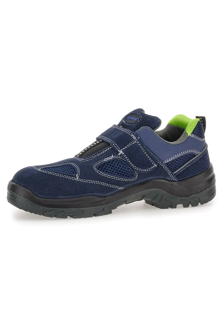 Uomo BLU ENERGY Scarpe antinfortunistiche blu S1P SR in pelle BS120