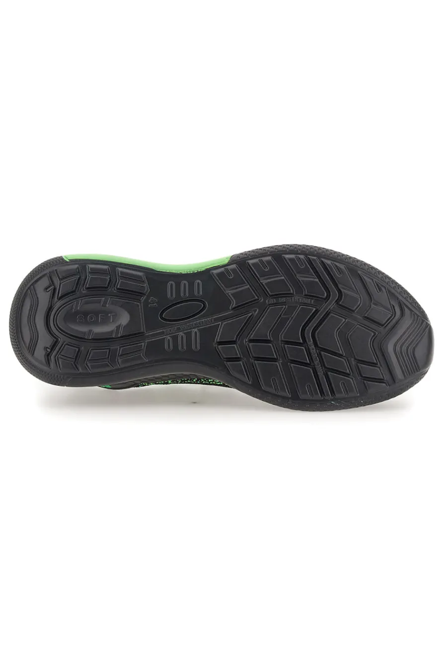 Uomo BLU STAR Scarpe antinfortunistiche nero e verde 170 S3S SR