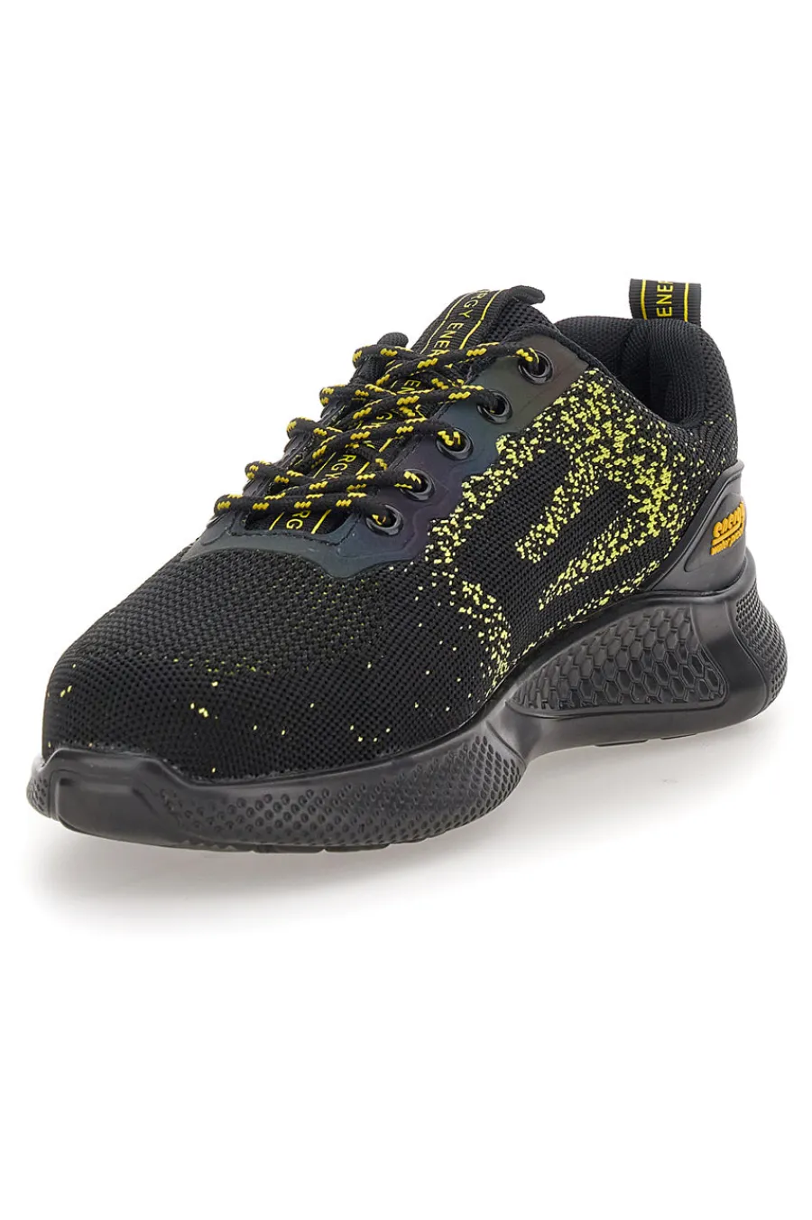 Uomo BLU STAR Scarpe antinfortunistiche nero e giallo 170 S3S SR