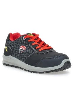 Uomo DIADORA Scarpe antinfortunistiche nere S3S FO SR SC MET FREE traspiranti Speedy Race Low