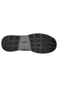 Uomo SKECHERS Scarpe Antinfortunistiche Nere Work: Malad II Comp Toe S1 P SRA ESD