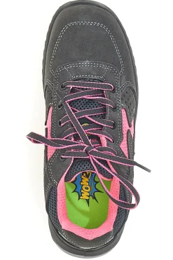 Donna U.POWER Scarpe antinfortunistiche nero e rosa U. power Tokyo S ESD S1PS FO SR