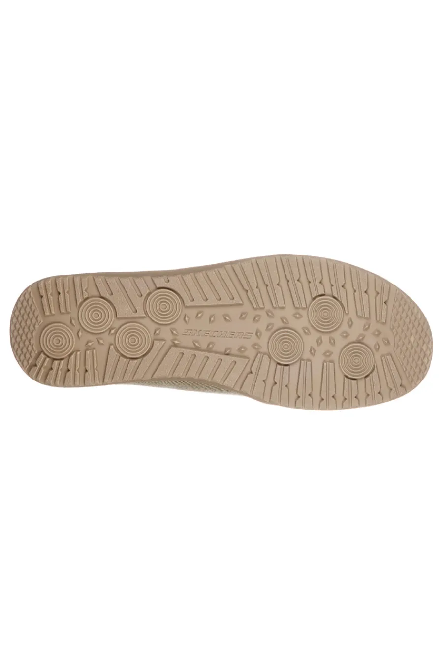 Uomo SKECHERS Scarpe beige in tela stile mocassino Melson Raymon