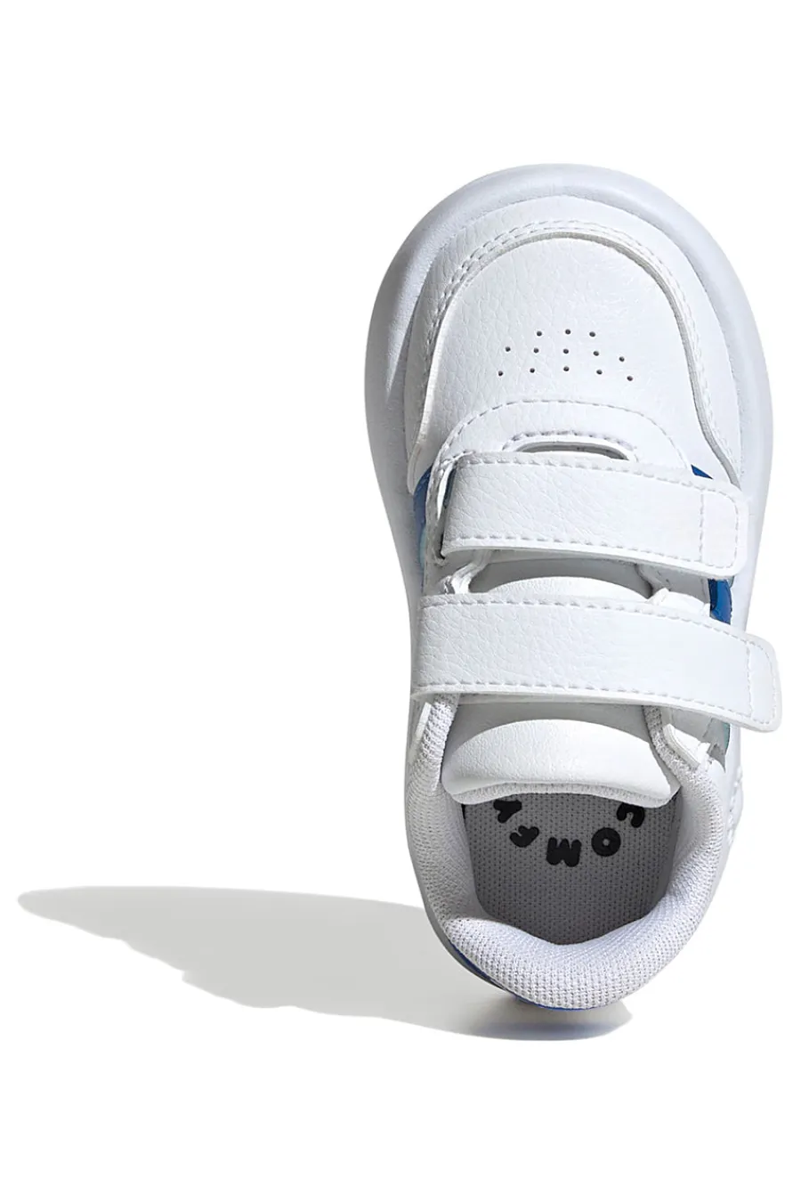 ADIDAS Scarpe bianche con chiusura a strappo suola BubbleComfy Breaknet 3.0 CF I