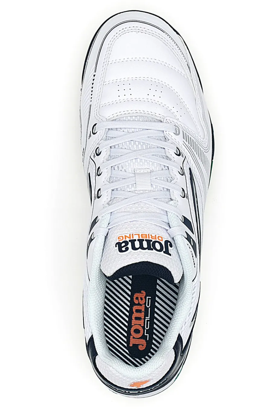 Uomo JOMA Scarpe calcetto bianche suola Turf Dribling 2502