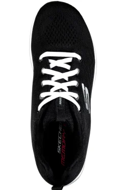 SKECHERS Scarpe da Allenamento Nere e Bianche con Tomaia in Skech Knit Mesh Graceful - Get Connected NERO/BIANCO Hot