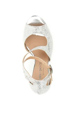THE FIRST DANCE Scarpe da ballo con cinturino 4514 ARGENTO