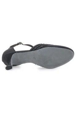 MON DIEU Scarpe da Ballo Nere Con Strass 1460702 Best