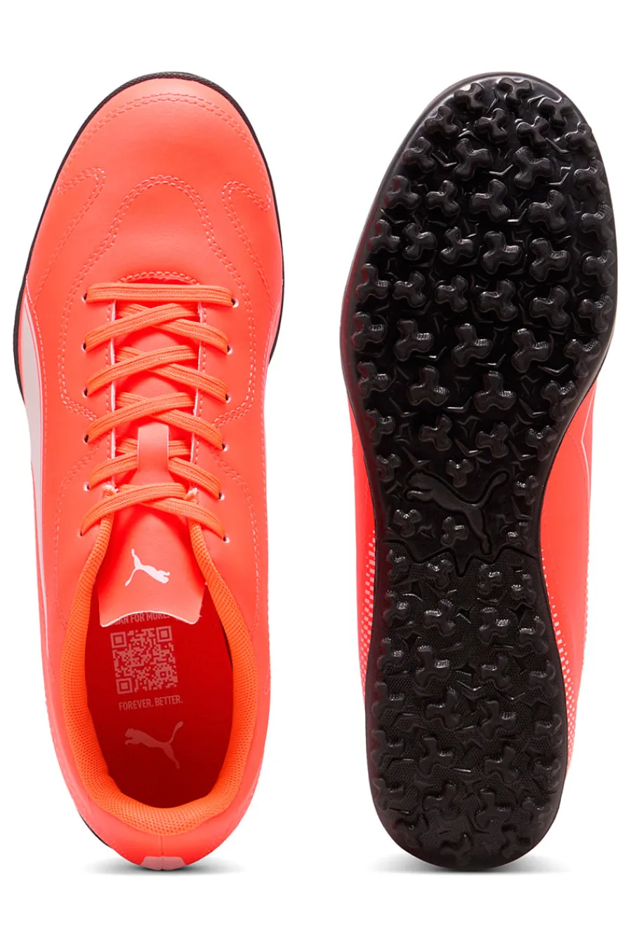 Uomo PUMA Scarpe da calcetto arancioni suola turf Vitoria II