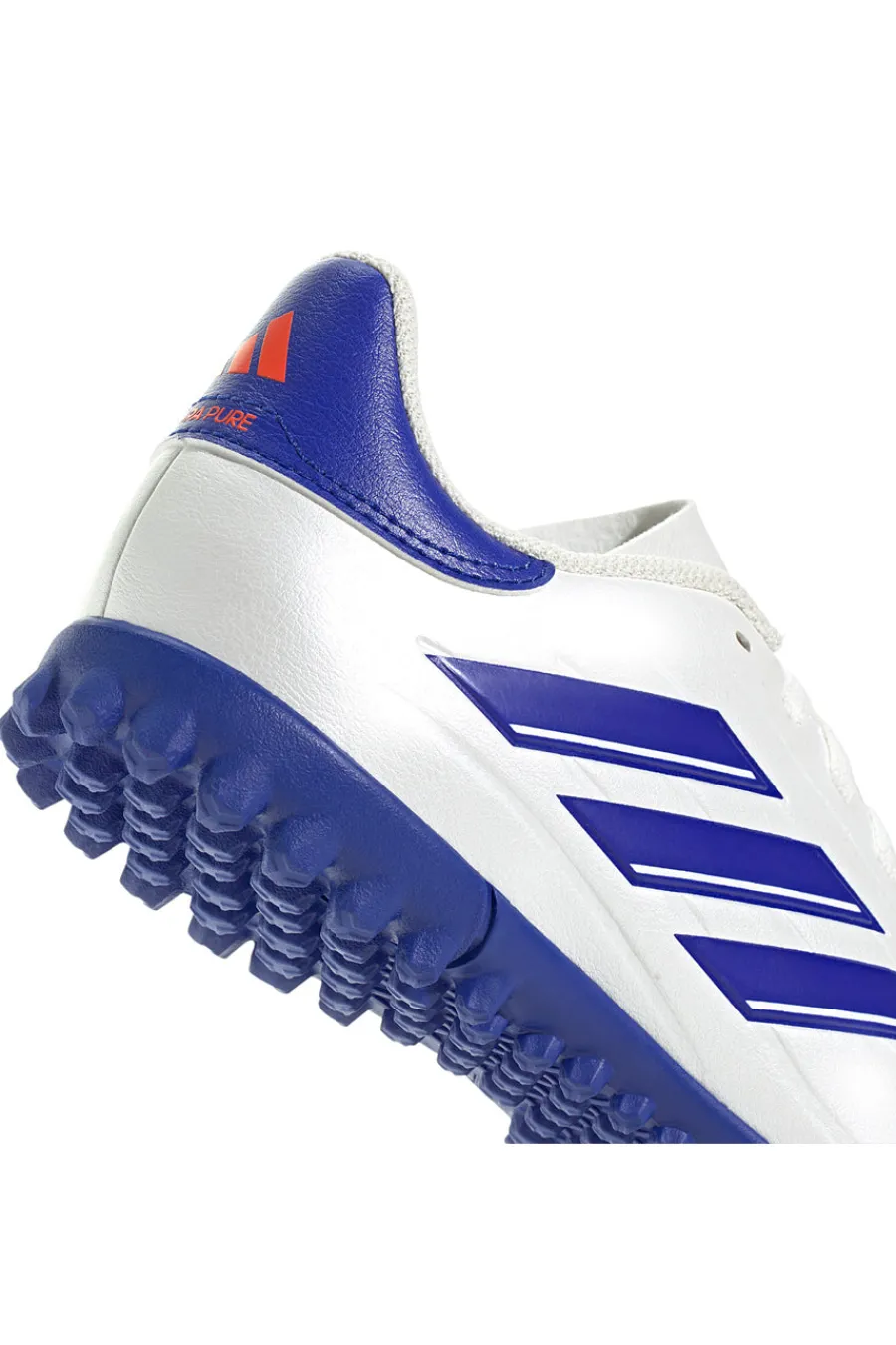 ADIDAS Scarpe da Calcetto Bianche e Blu Copa Pure 2 Club Tf J