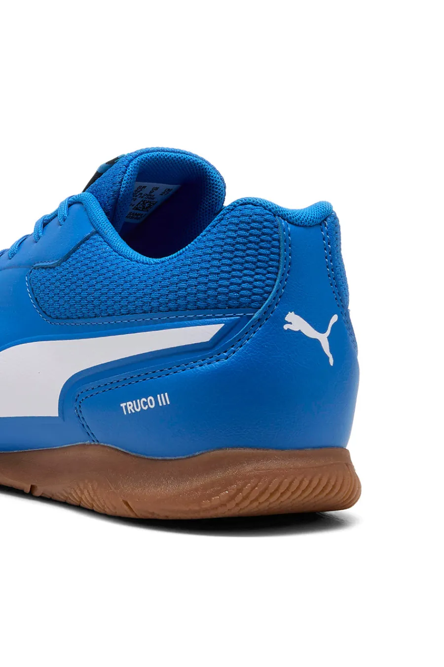 Uomo PUMA Scarpe da calcetto blu suola indoor Truco III