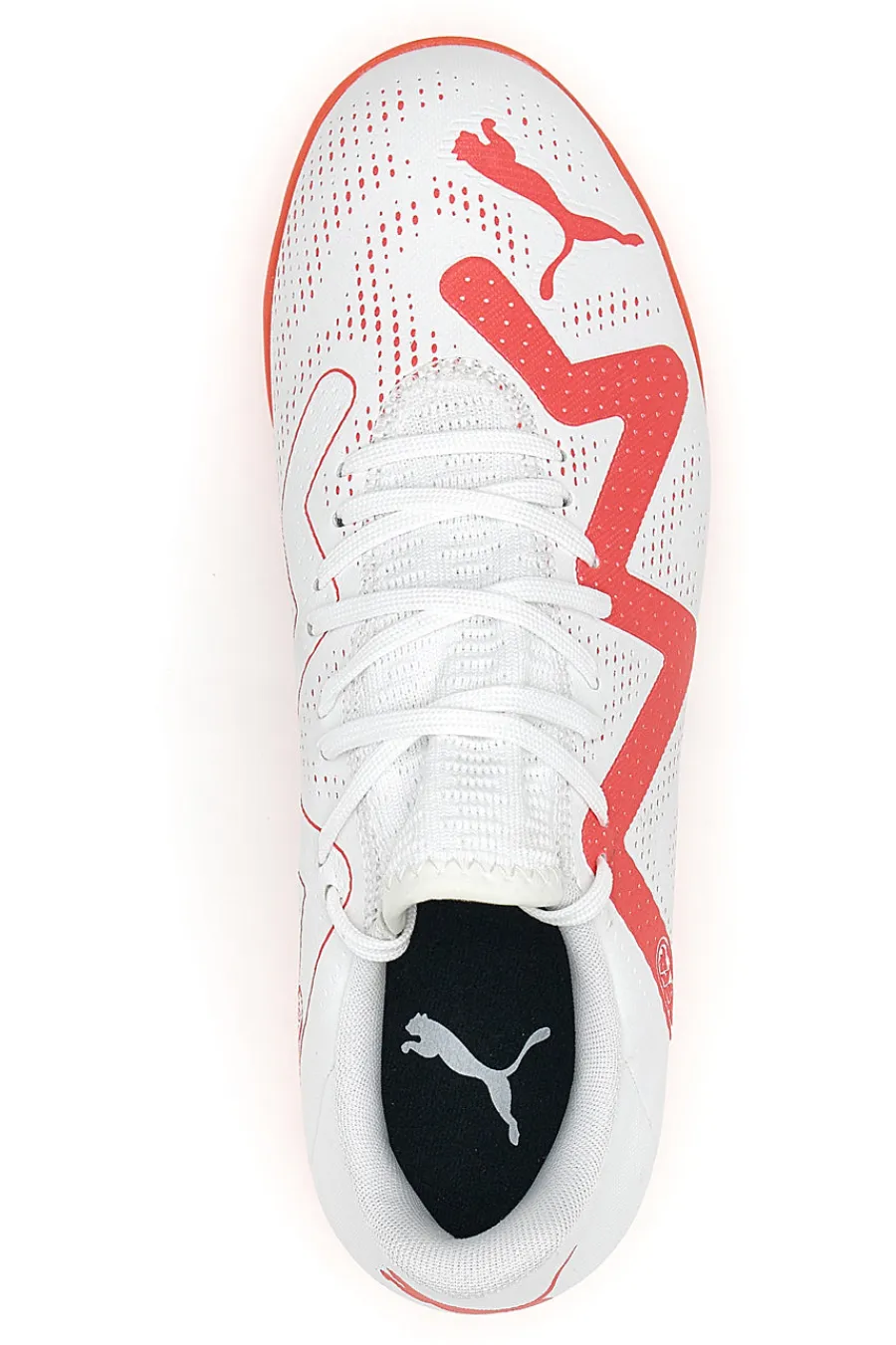 PUMA Scarpe da Calcetto Future Play JR Bianche