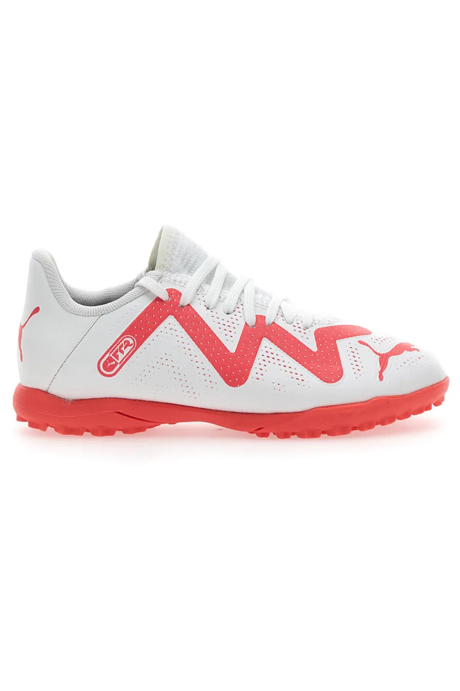 PUMA Scarpe da Calcetto Future Play TT Jr Bianche