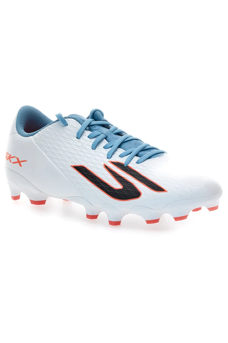 Uomo SKECHERS Scarpe da calcio bianche con dettagli azzurri SKX_2 Club MG