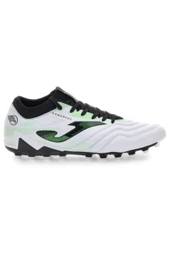 JOMA Scarpe da calcio bianche e nere Powerful 2502