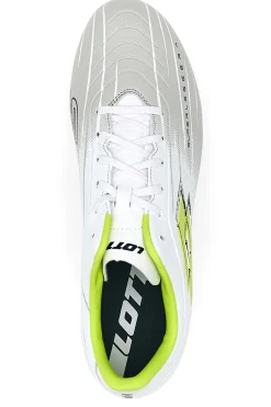LOTTO Scarpe da calcio bianche lime tacchetti SOLISTA 700 IX