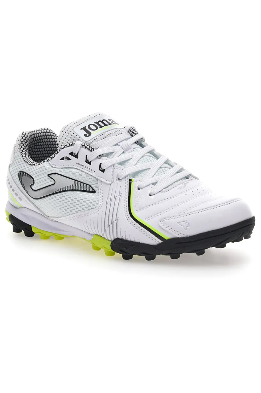 Uomo JOMA Scarpe da Calcio Bianche per Campi Sintetici Dribling 25 Turf