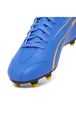Uomo PUMA Scarpe da calcio blu con tacchetti per terreni erbosi Vitoria Fg/Ag
