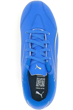 PUMA Scarpe da Calcio Blu e Gialle Vitoria Fg/Ag Jr