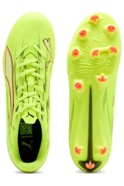 Uomo PUMA Scarpe da calcio gialle Ultra 6 Play Fg/ag