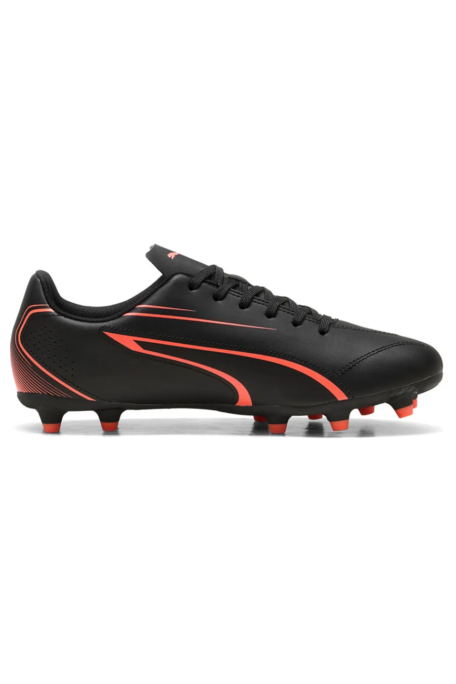 PUMA Scarpe da Calcio Nere con Tacchetti VITORIA FG/AG Jr