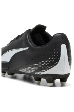Uomo PUMA Scarpe da calcio nere con tomaia sintetica Vitoria II FG/AG