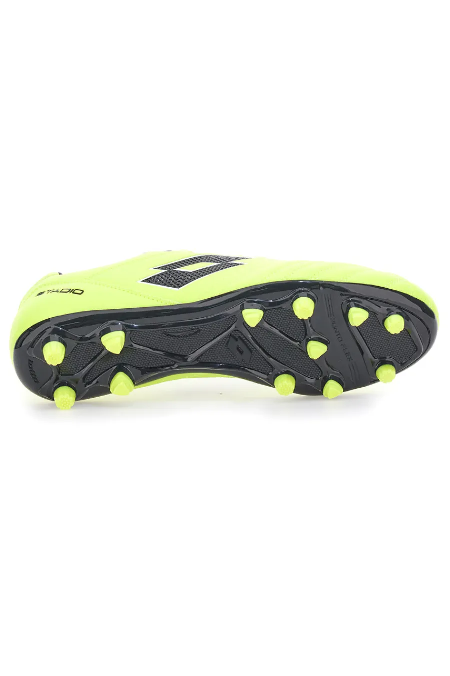 Uomo LOTTO Scarpe da Calcio Nere e Blu STADIO 705 FG
