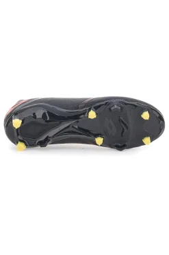 Uomo LOTTO Scarpe da Calcio Nere e Rosse Maestro 700 V FG