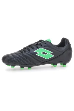 Uomo LOTTO Scarpe da Calcio Nere Outdoor con Dettagli Colorati STADIO 705 FG