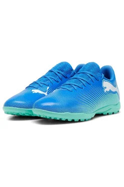 Uomo PUMA Scarpe da calcio per erba blu Future 7 Play TT