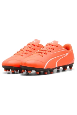 PUMA Scarpe da Calcio Rosse Per Terreni Sintetico o Compatti VITORIA FG/AG Jr