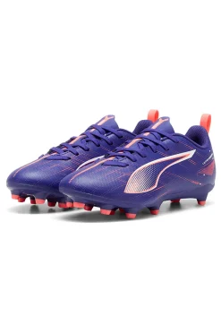 PUMA Scarpe da Calcio Viola da Bimbi Ultra 5 Play FG/AG Jr