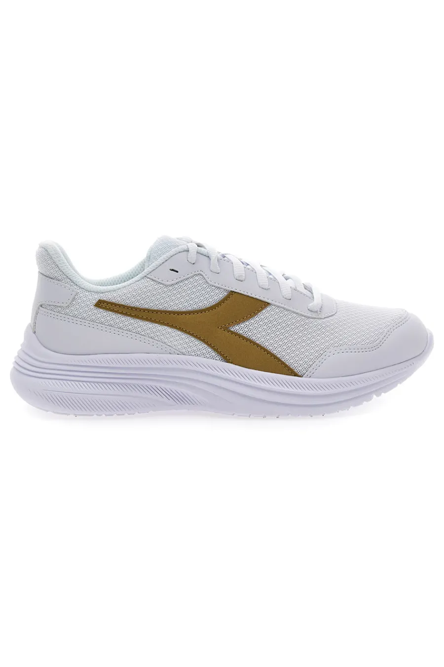 Donna DIADORA Scarpe da Corsa Bianche e Oro EAGLE 8 W